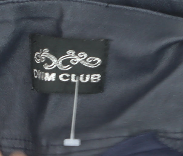 DMIM Club Women’s Black High Waist Jegging Trousers Size 10 Skinny Fit
