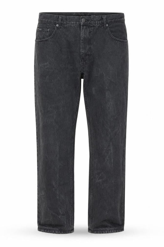 Pierre Cardin Men Black Regular Fit Denim Jeans Size 40W L