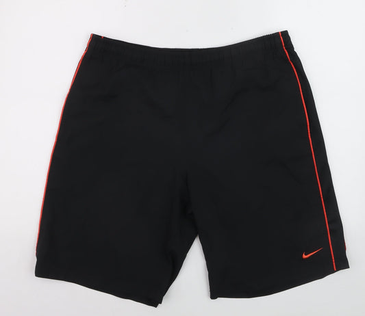 Nike Men’s Black Dri-Fit Shorts L Moisture Wicking Quick Dry