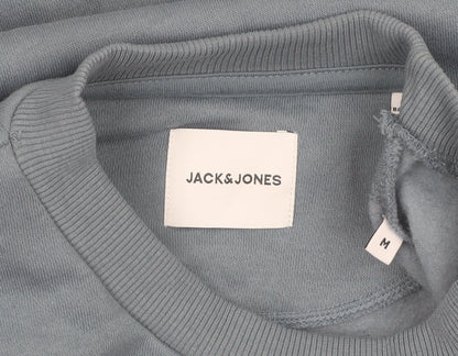 Jack & Jones Men’s Blue Crew Neck Pullover Sweatshirt Size M