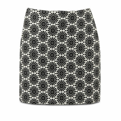 Marks and Spencer Women's Black Geometric Pencil Skirt Size 10