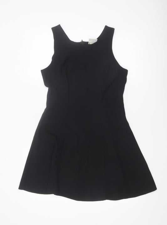 Classics Collection Women Black Size 10 A-Line Sleeveless Dress