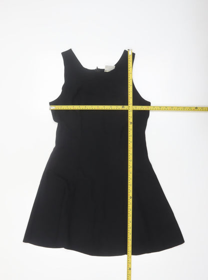 Classics Collection Women Black Size 10 A-Line Sleeveless Dress