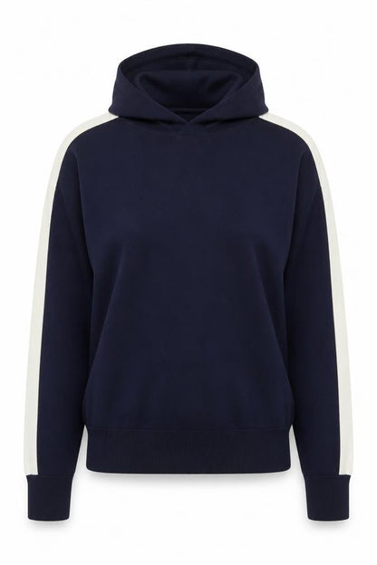 Marks and Spencer Women's Blue Hooded Pullover Knit Jumper M