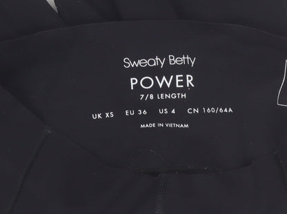 Sweaty Betty Women's Black XS Power 7/8 Length Leggings