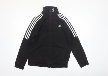 Adidas Women's Black Full Zip Basic Sports Jacket Size L