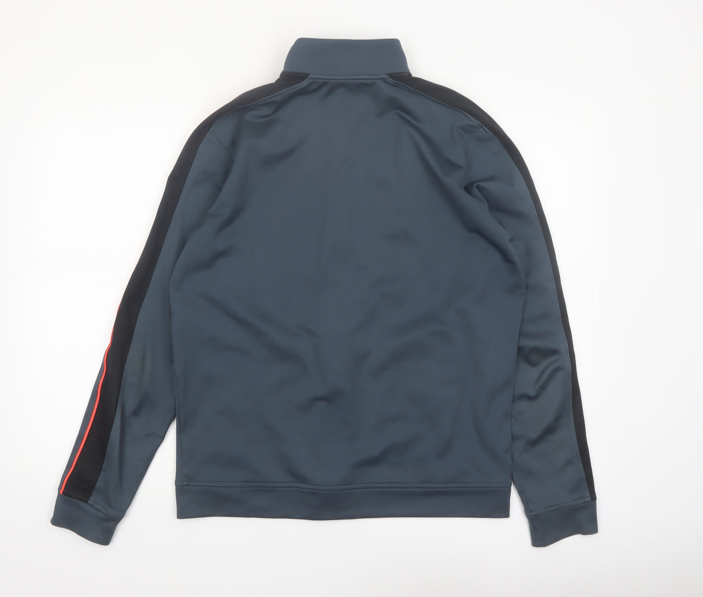 Under Armour Men's Blue Track Jacket Size M Full Zip Athletic Fit