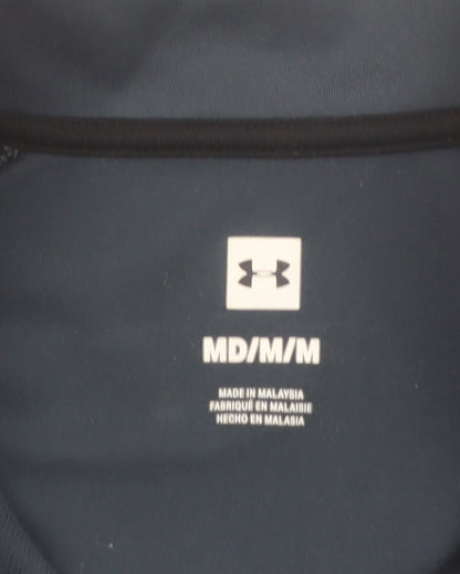 Under Armour Men's Blue Track Jacket Size M Full Zip Athletic Fit