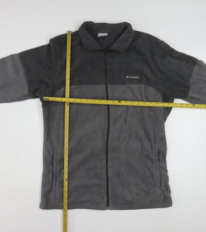 Columbia Men's Grey XL Fleece Full Zip Basic Jacket