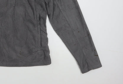 Columbia Men's Grey XL Fleece Full Zip Basic Jacket