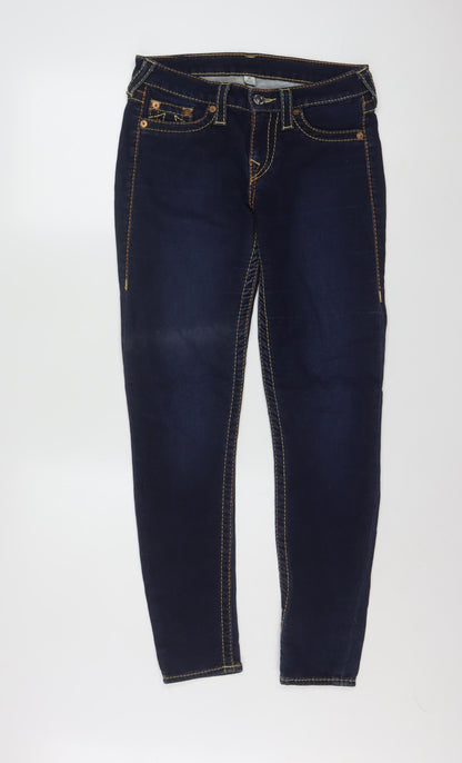 True Religion Womens Blue Denim Jegging Jeans Size 29 Slim Fit