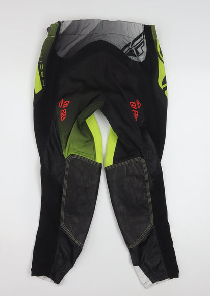 Fly Racing Men's Multicoloured 28 Tapered Track Pants