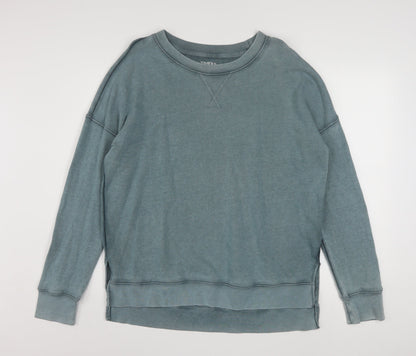 Time and Tru Women’s Gem Slate Blue Pullover Sweatshirt Size 12-14