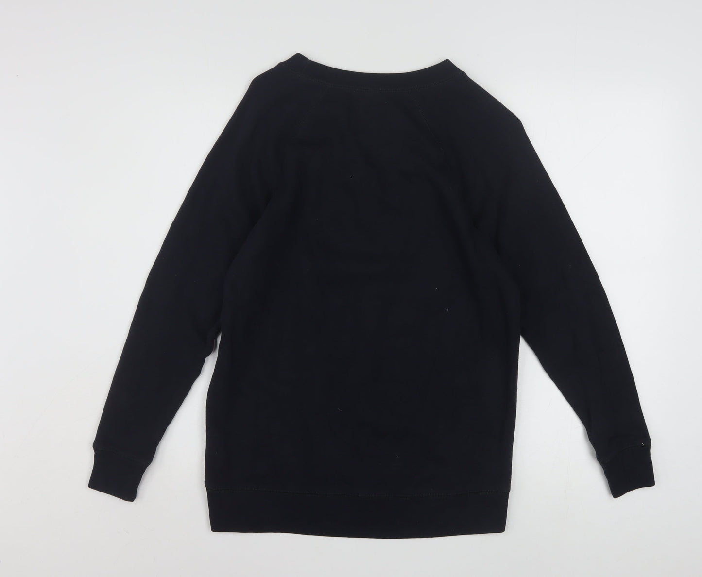 American Eagle Womens Black Long Sleeve Pullover Sweatshirt XXS
