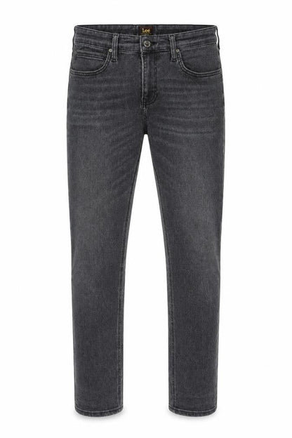 Lee Men’s Grey Malone Slim Fit Jeans W31 L30 Mid Rise Denim