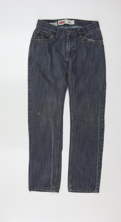 Levi's 511 Women's Blue Skinny Jeans Size 14 Regular Cotton Blend