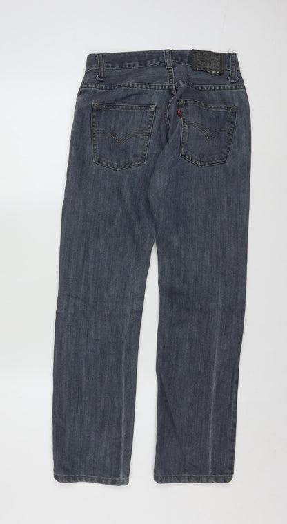 Levi's 511 Women's Blue Skinny Jeans Size 14 Regular Cotton Blend