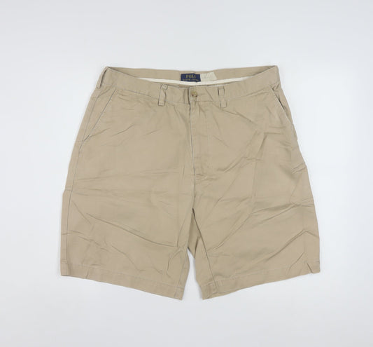 Polo Ralph Lauren Men's Beige Chino Shorts Size 35 Regular Fit