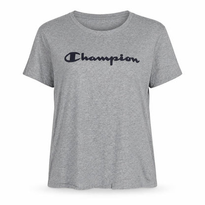Champion Womens Grey Medium Basic Cotton T-Shirt