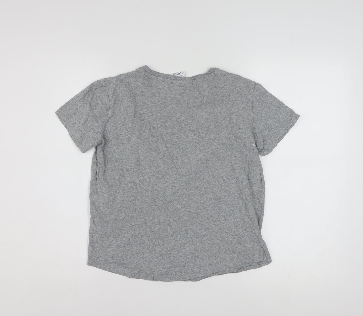 Champion Womens Grey Medium Basic Cotton T-Shirt