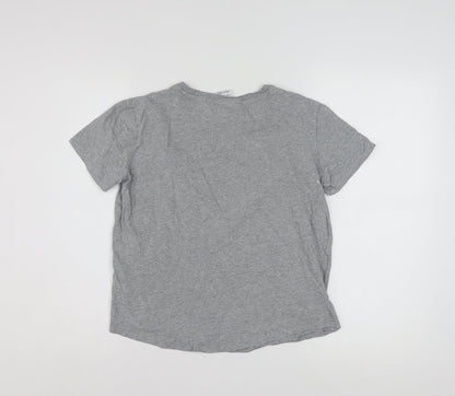 Champion Womens Grey Medium Basic Cotton T-Shirt