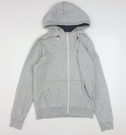 Hilfiger Denim Men's Grey Full Zip Hoodie Size S