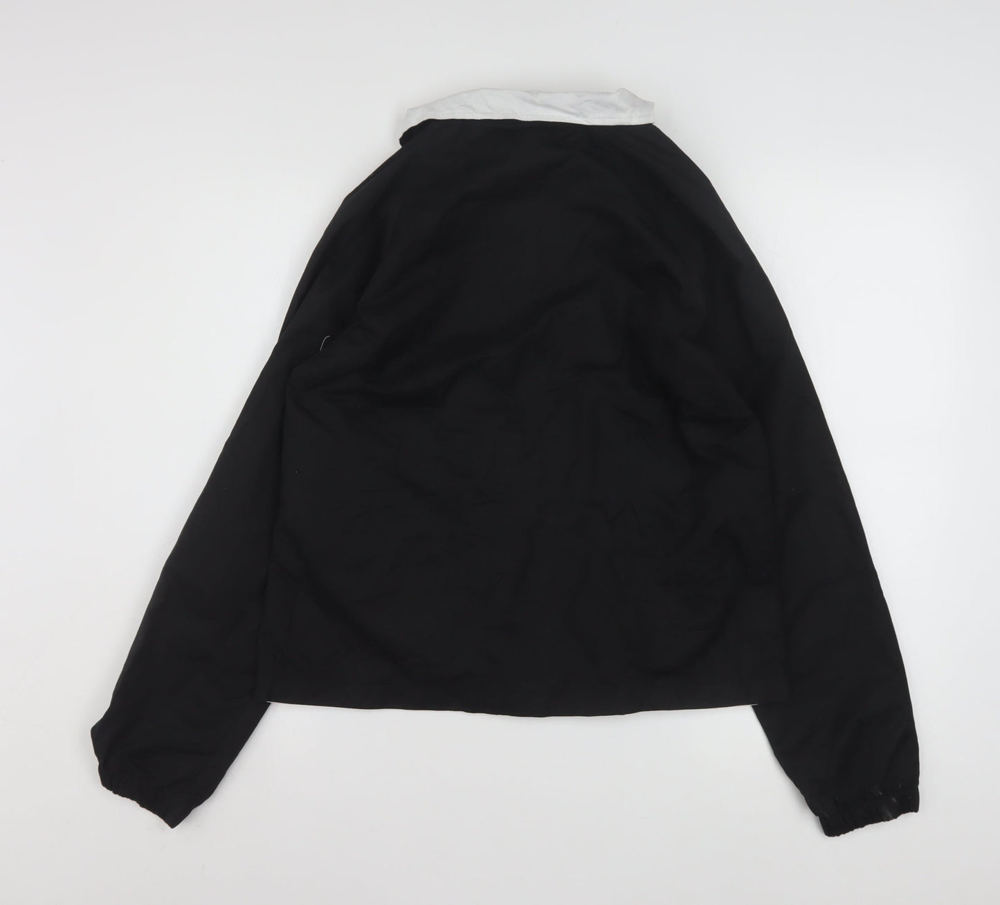 Danskin Now Womens Black M Lightweight Windbreaker Jacket