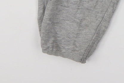 NFL Men's Grey Orange Full Zip Hoodie Large Sports Fleece