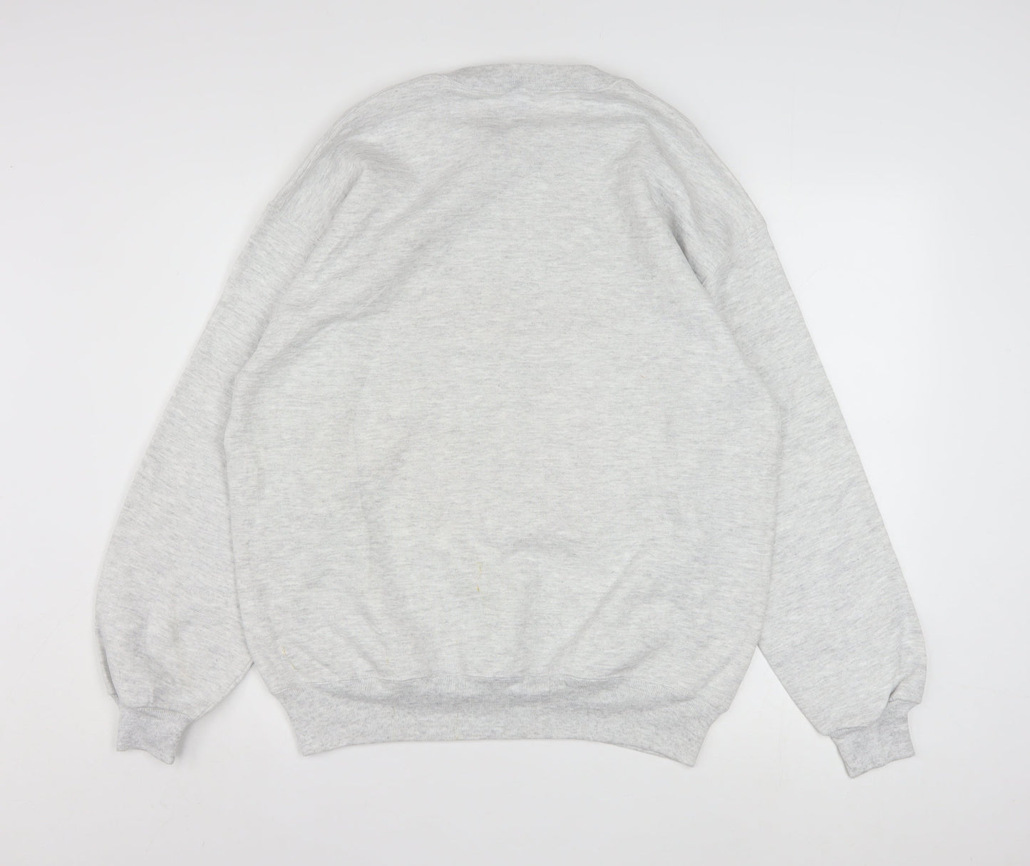 Jerzees Womens Grey USD Nursing Graphic Pullover Sweatshirt L