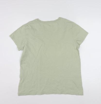 Levi's Men's Green Logo Graphic Cotton T-Shirt Size L