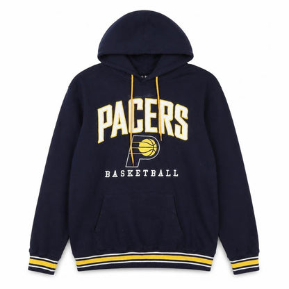 NBA Pacers Men’s Blue Pullover Hoodie Large Fleece Sportswear