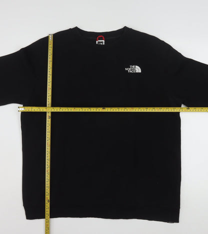 The North Face Womens Black XL Pullover Sweatshirt Crew Neck Fleece
