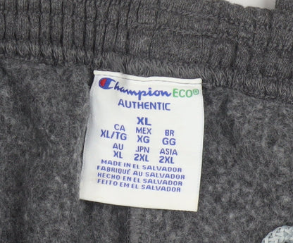 Champion Men's Grey XL Sweatpants Fleece Athletic Joggers
