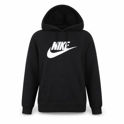 Nike Womens Black XS Pullover Hoodie Sweatshirt Cotton Blend