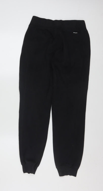 Adidas Women Black Jogger Trousers S Sport Essentials Climalite