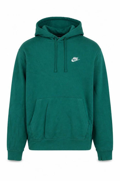 Nike Men's Green Pullover Hoodie Small Cotton Sportswear