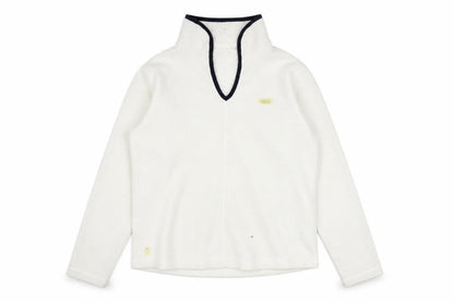 Ellesse Womens White Fleece Pullover Sweatshirt Size 12