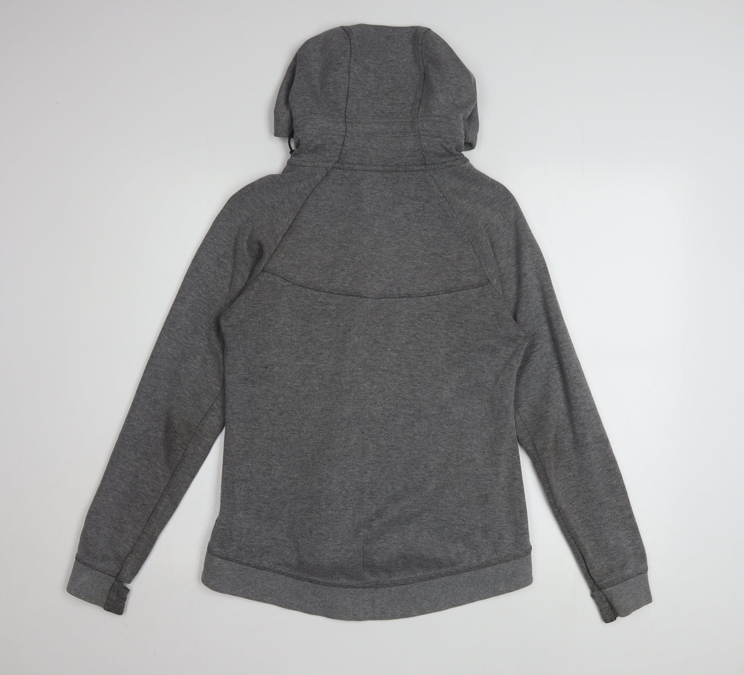 Nike Women’s Grey Full Zip Hoodie Small Hooded Sportswear