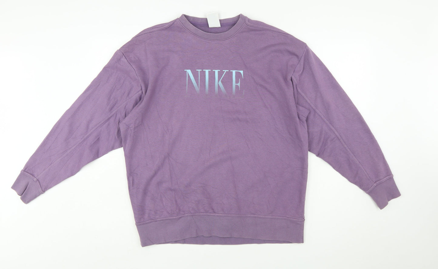 Nike Womens Purple Dri-Fit Pullover Sweatshirt Size S