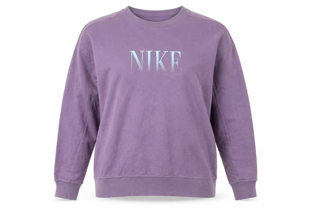 Nike Womens Purple Dri-Fit Pullover Sweatshirt Size S