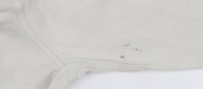 Nike Boys Beige Pullover Hoodie XL (158-170cm) Fleece Cotton Blend