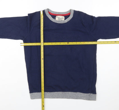 Penguin by Munsingwear Boys Blue Pullover Sweatshirt 14-15 Years Regular Fit