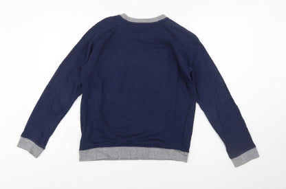 Penguin by Munsingwear Boys Blue Pullover Sweatshirt 14-15 Years Regular Fit