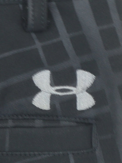 Under Armour Men’s Grey Check Chino Golf Trousers 32x30 Stretch