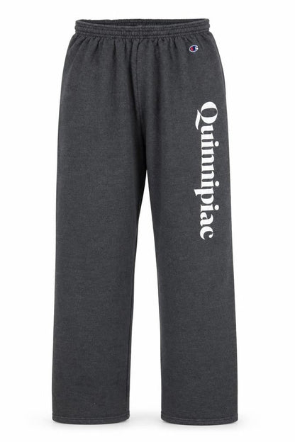 Champion Men's Grey XL Sweatpants with Quinnipiac Logo