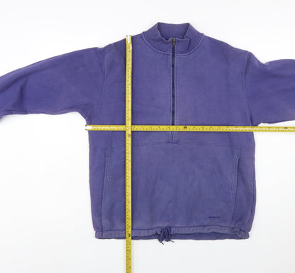 Patagonia Boys Purple 14 Years Fleece 1/2 Zip Pullover Sweatshirt