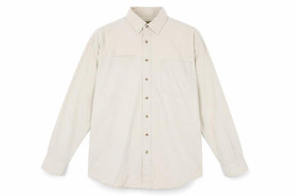 Rivers End Men's Beige Cotton Long Sleeve Button-Up Shirt XL