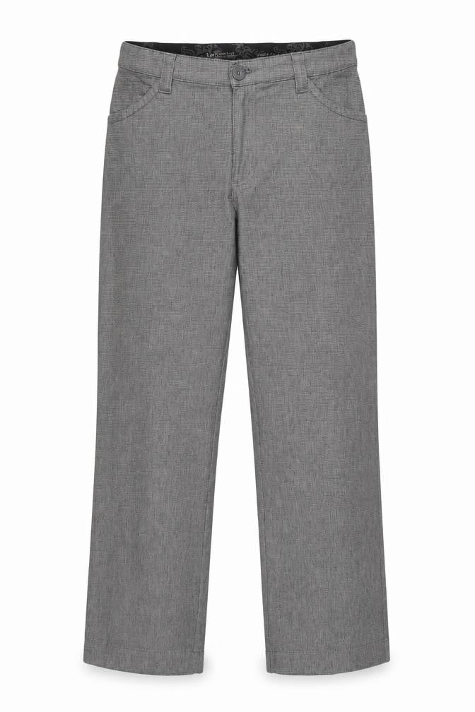 Lee Women's Grey Stretch Chino Trousers Size 10 Regular Fit