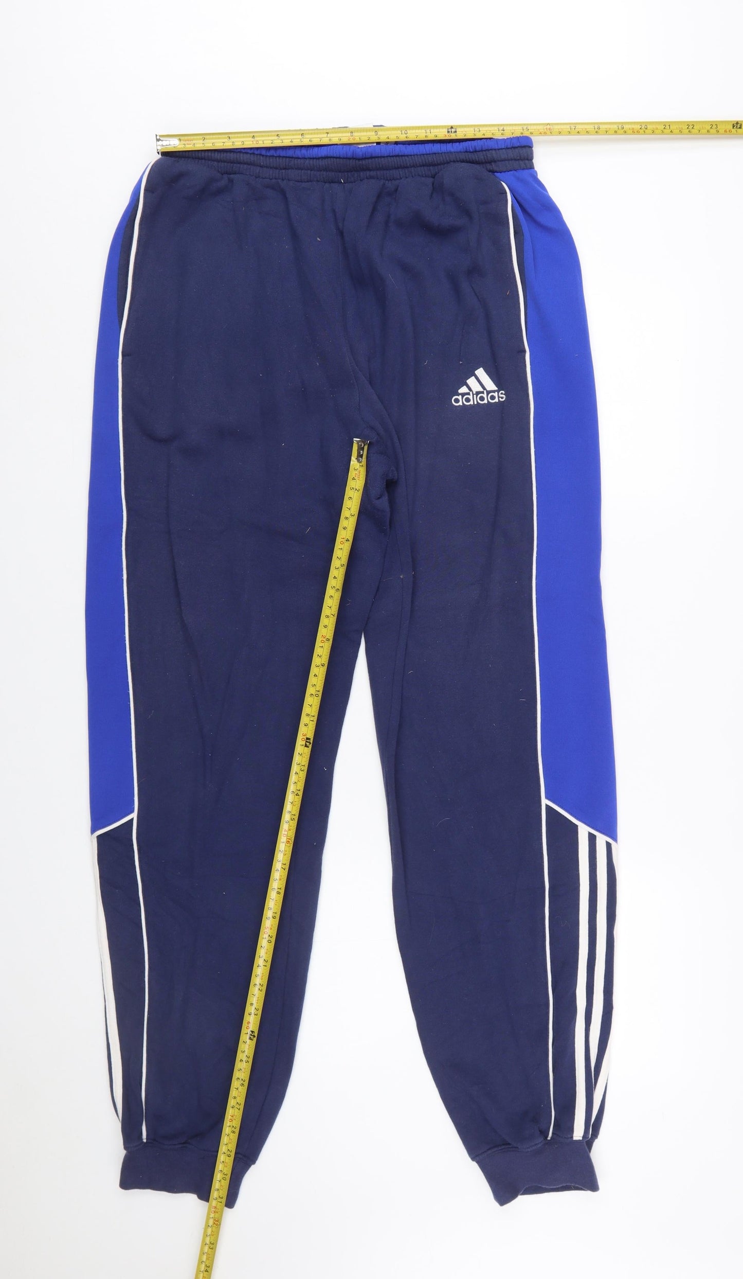 Adidas Men's Blue Sweatpants L Sports Casual Trousers