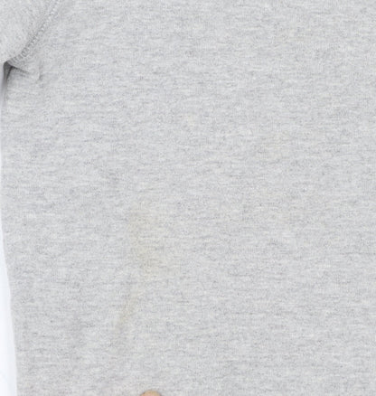 Nautica Men's Grey XS Crew Neck Cotton Blend Sweatshirt